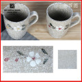 flower design ceramic coffee mug,hot sale ceramic milk mug,ceramic mug factory